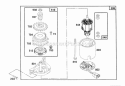 Electric Starter Diagram and Parts List for 124882-3424-02  Briggs and Stratton Engine